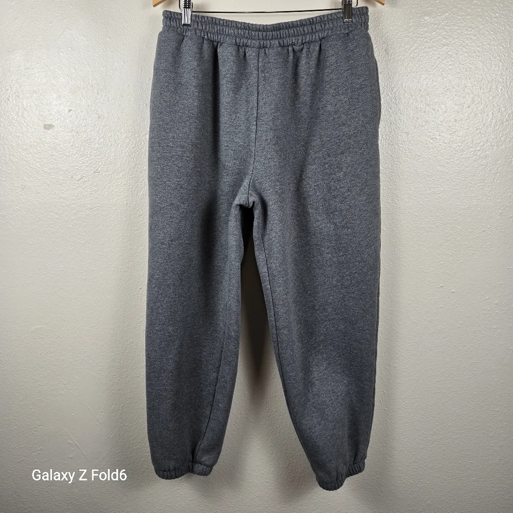 ANRABESS Women’s Fleece Jogger Sweatpants XL Gray‎ Cozy Loungewear Drawstring